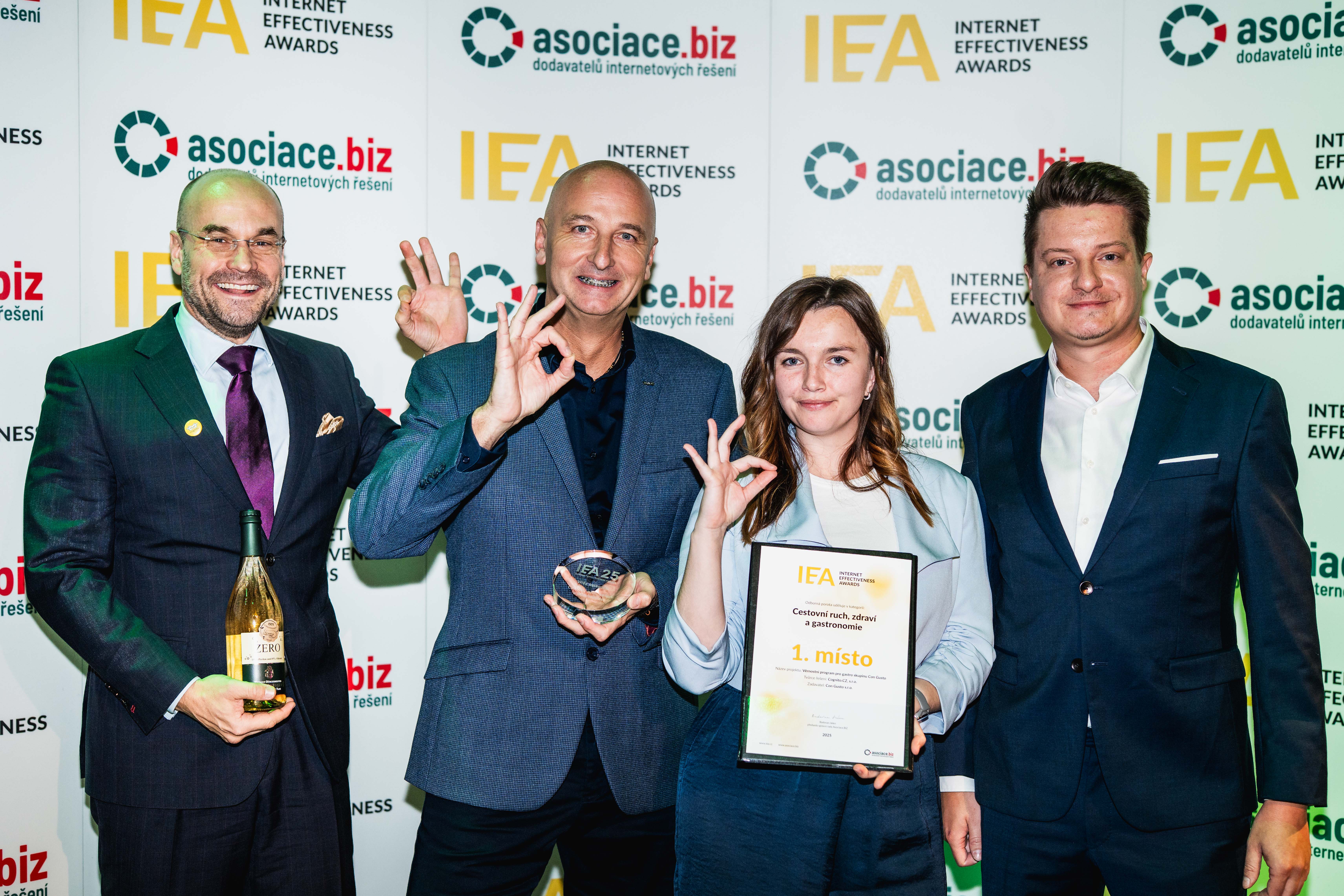 Pět umístění pro Cognito na Internet Effectiveness Awards 2025