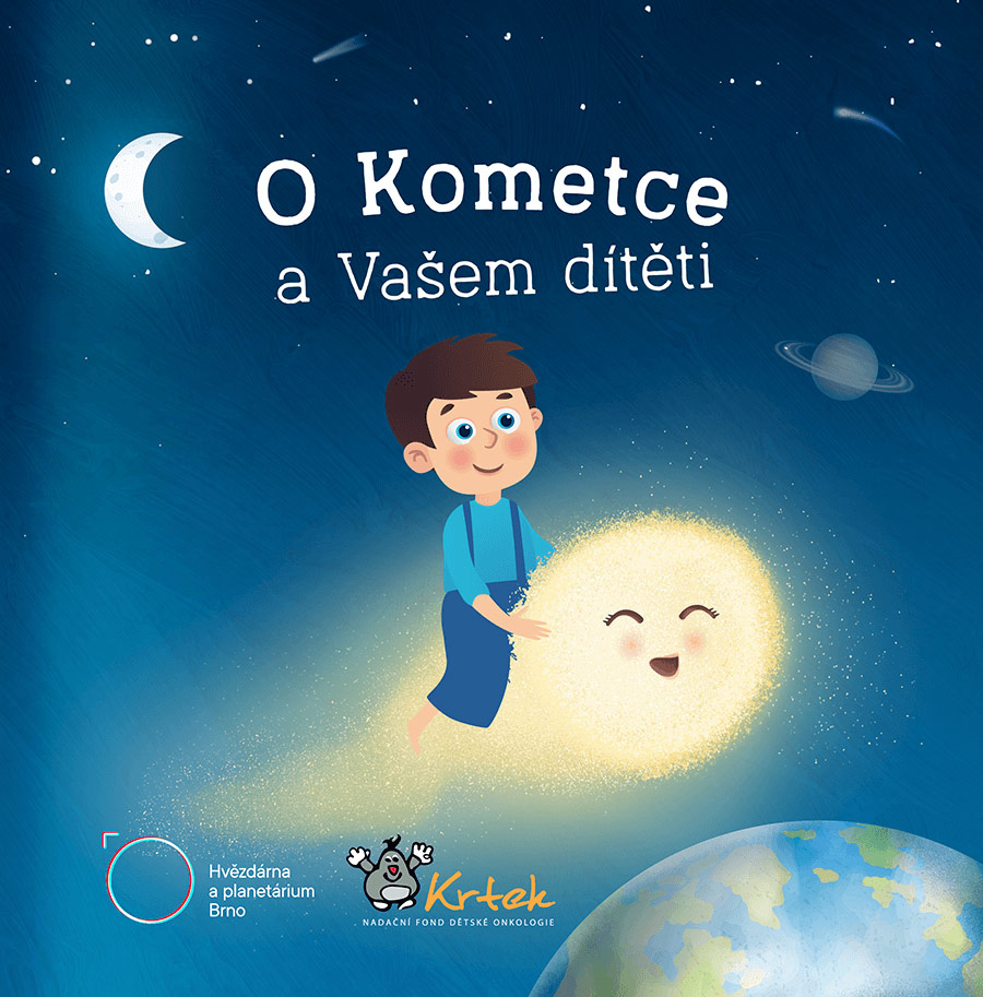 Vydáváme s brněnskou hvězdárnou astronomickou knihu pro děti!