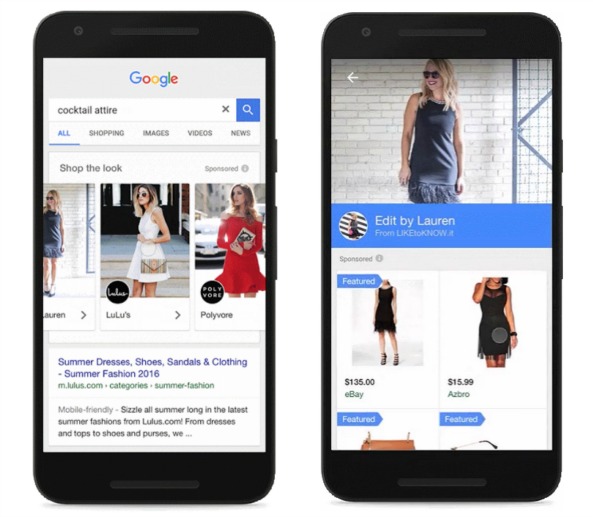 Google Shop the Look