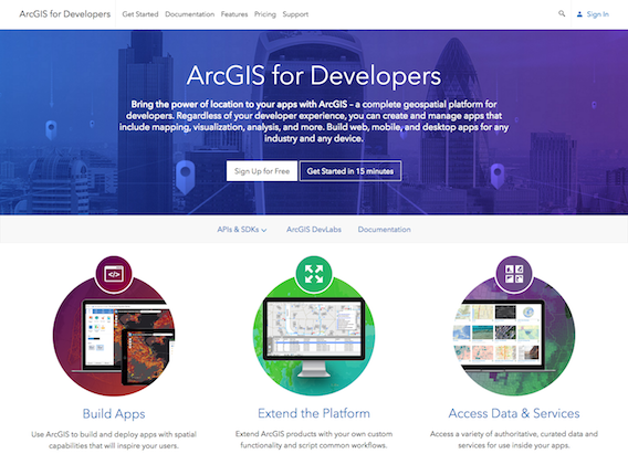 ArcGIS for Developers