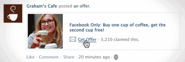 Facebook nabídky jsou tu