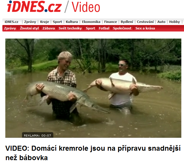 Videoreklama ČSOB před reportáží o kremrolích na Idnes.cz